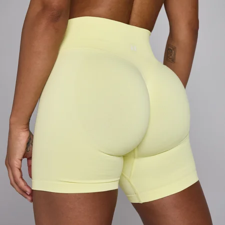 Short sans coutures Lift MP femme - Citron