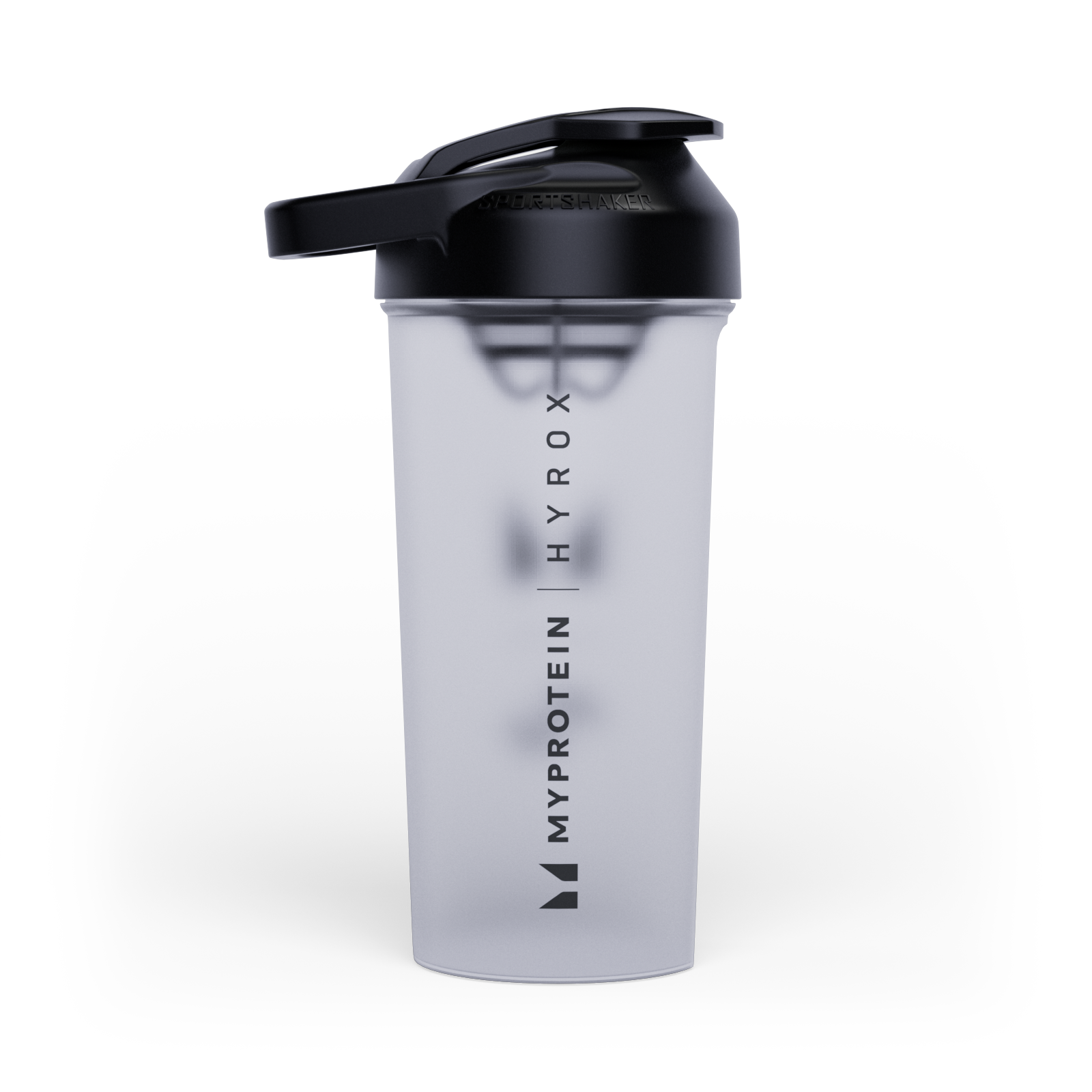 Shaker Myprotein X Sportshaker Hyrox plastique - TransparentImage1