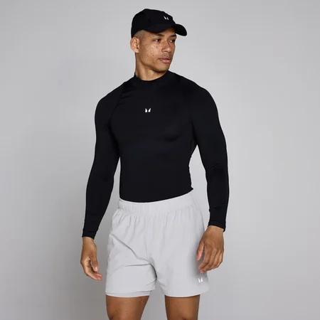 Couche de base manches longues col montant Training MP homme - Noir