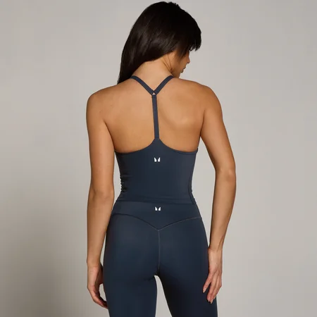 Débardeur dos nageur à bretelles MP Tempo femme - Bleu marine foncé