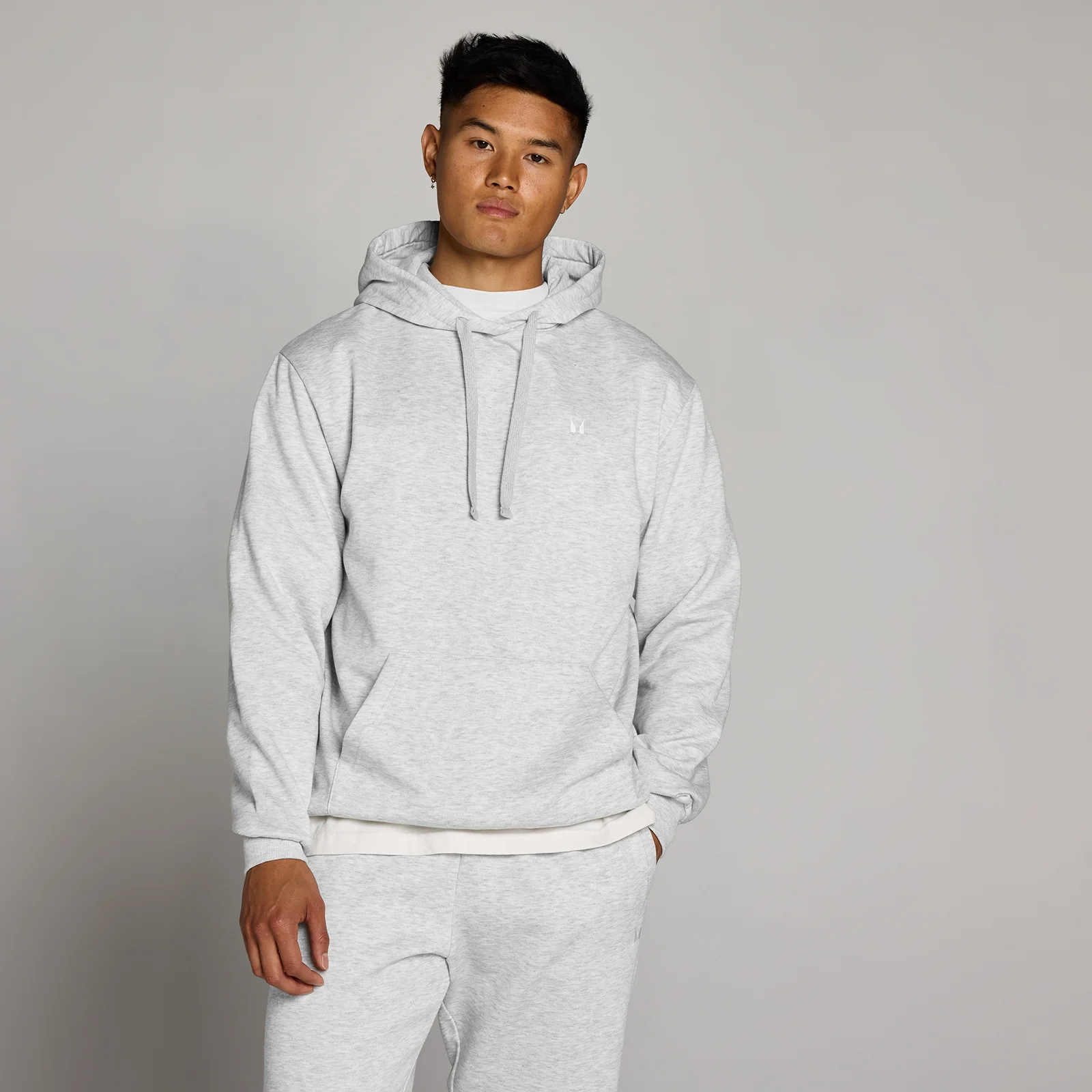 Sweat à capuche Rest Day MP homme - Gris chiné clair - XXLImage1