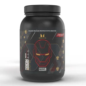 Origin Protein – Iron Man – Gâteau Red Velvet | MARVEL - Flavour MARVEL Iron Man - Red Velvet Cake