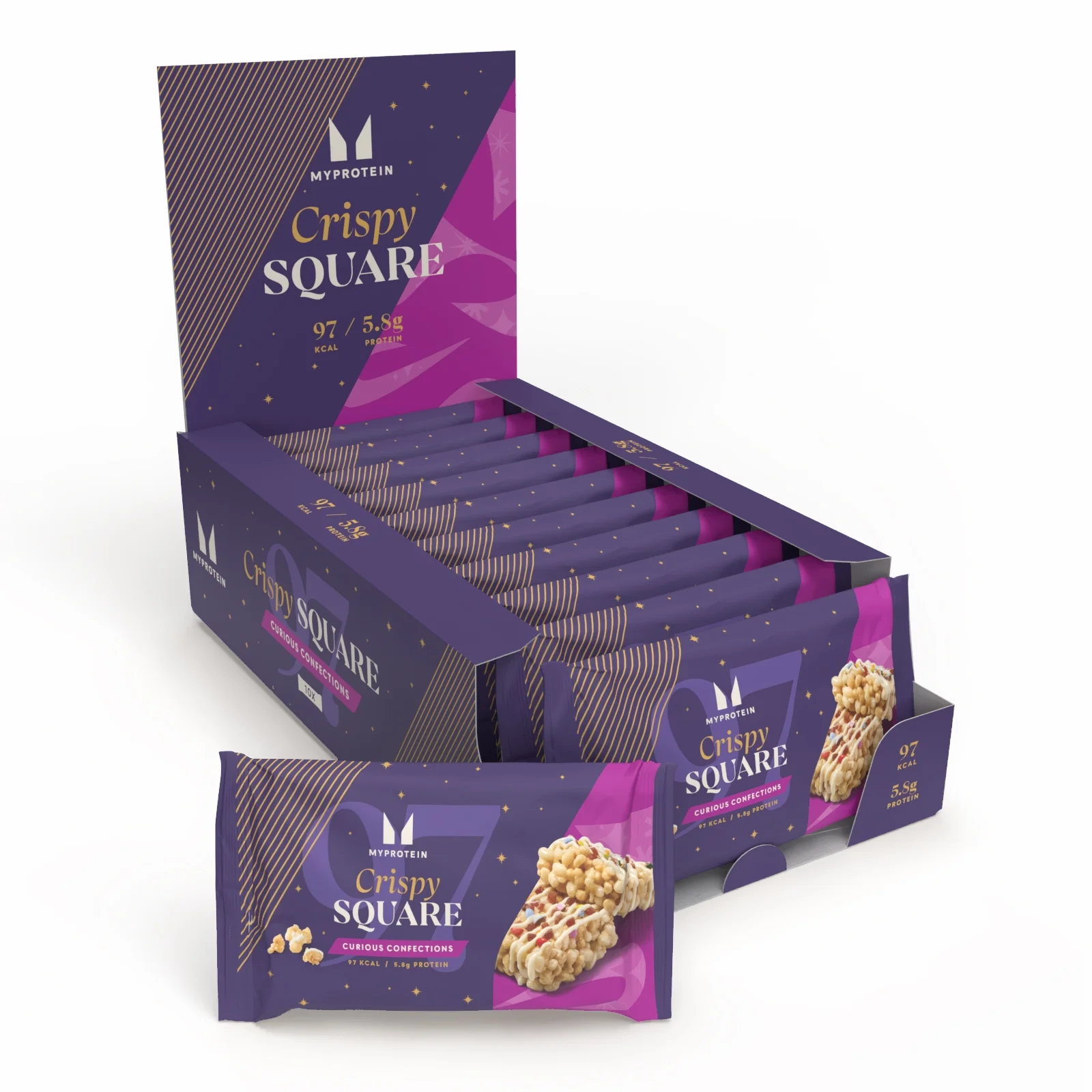 Barre croustillante - 10Barres - Curious ConfectionsImage1