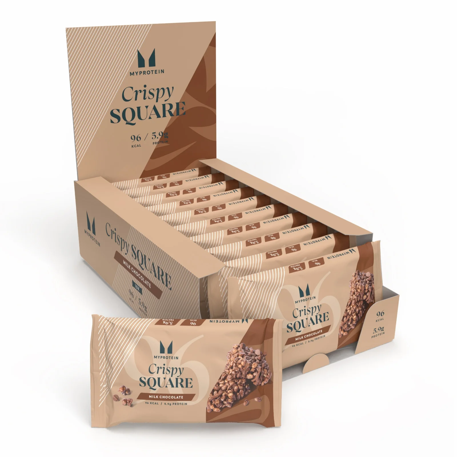 Barre croustillante - 10Barres - ChocolatImage1
