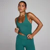 Débardeur dos torsadé Tempo MP femme - Bleu sarcelle intense