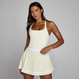 Débardeur dos nageur à bretelles contrastantes Tempo MP femme - Poussière du désert - Size S
