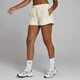 Short tissé contrasté à cordon Tempo MP femme - Poussière du désert