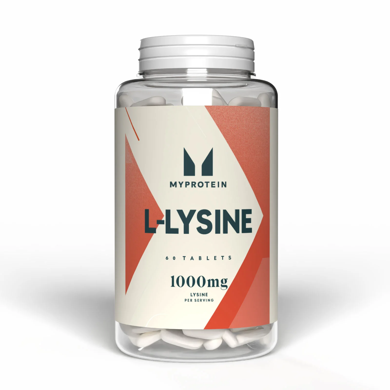 Comprimés de L-lysine - 60 tablets, 30portions - Sans arôme ajoutéImage1