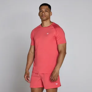 T-shirt d'entraînement manches courtes MP homme - Rouge terrain - Size XS