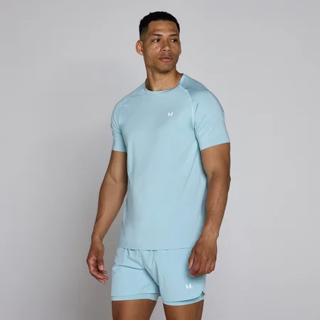 T-shirt d'entraînement manches courtes MP homme - Glacé