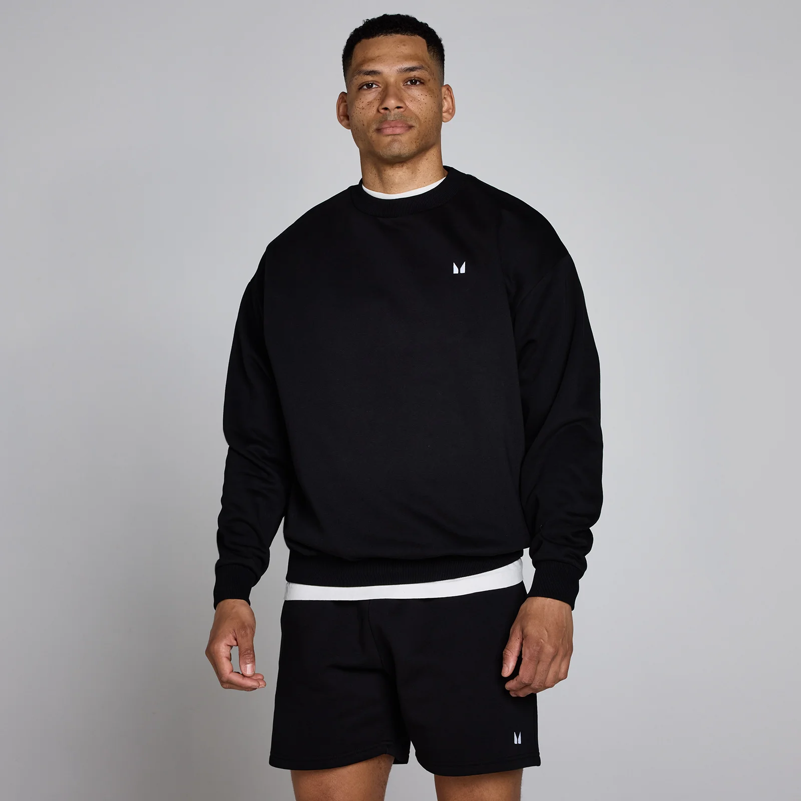 MP Men's Rest Day Oversized Sweatshirt - Black - XSImage1