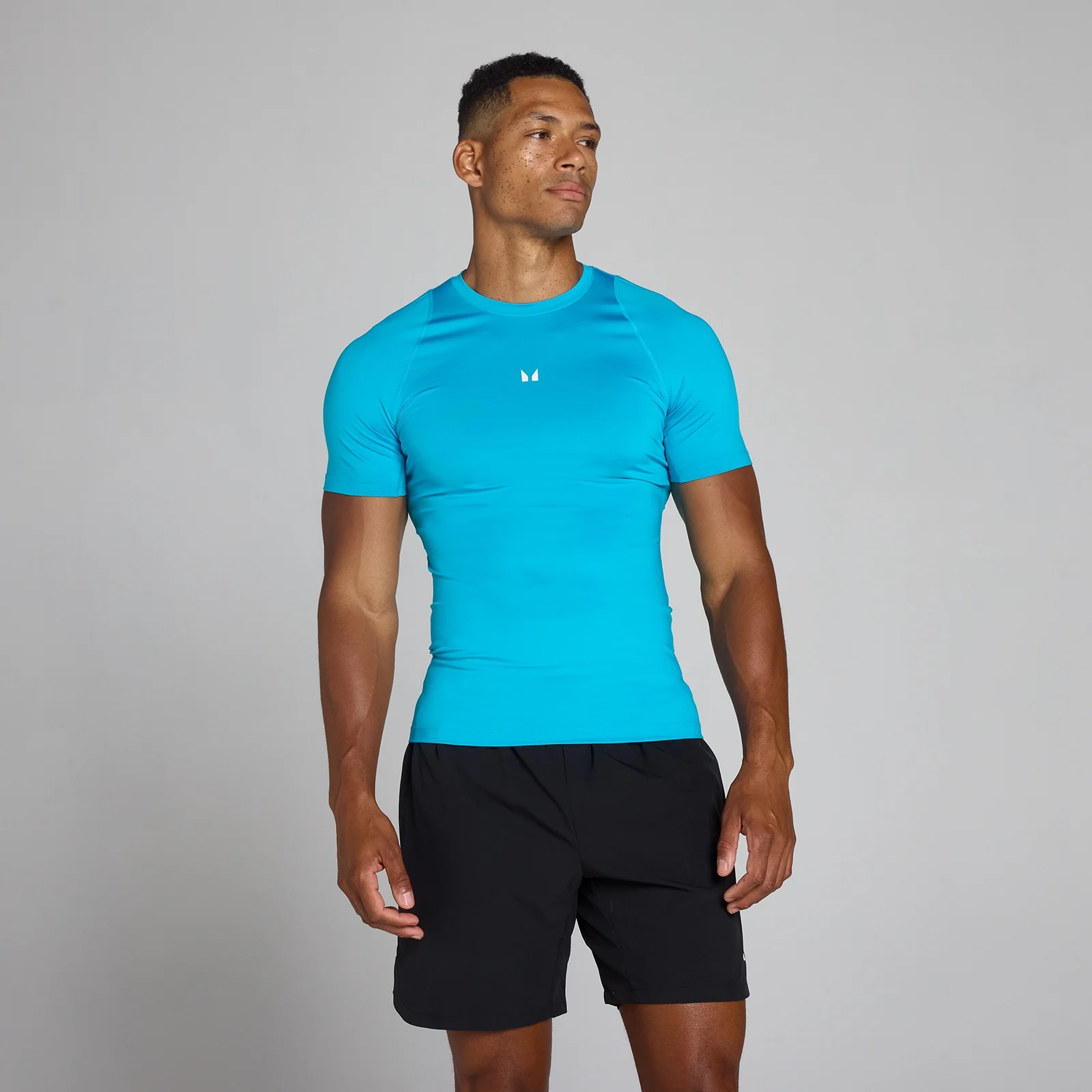 T-shirt baselayer manches courtes MP homme - Bleu power - XSImage1