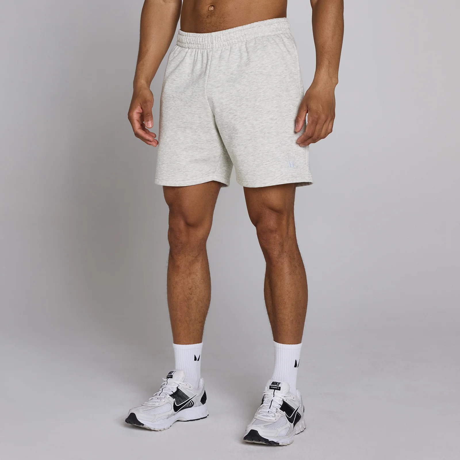 MP Men's Rest Day 7" Sweat Short - Light Grey Marl - SImage1