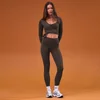 Haut cache-cœur Tempo MP femme - Cacao