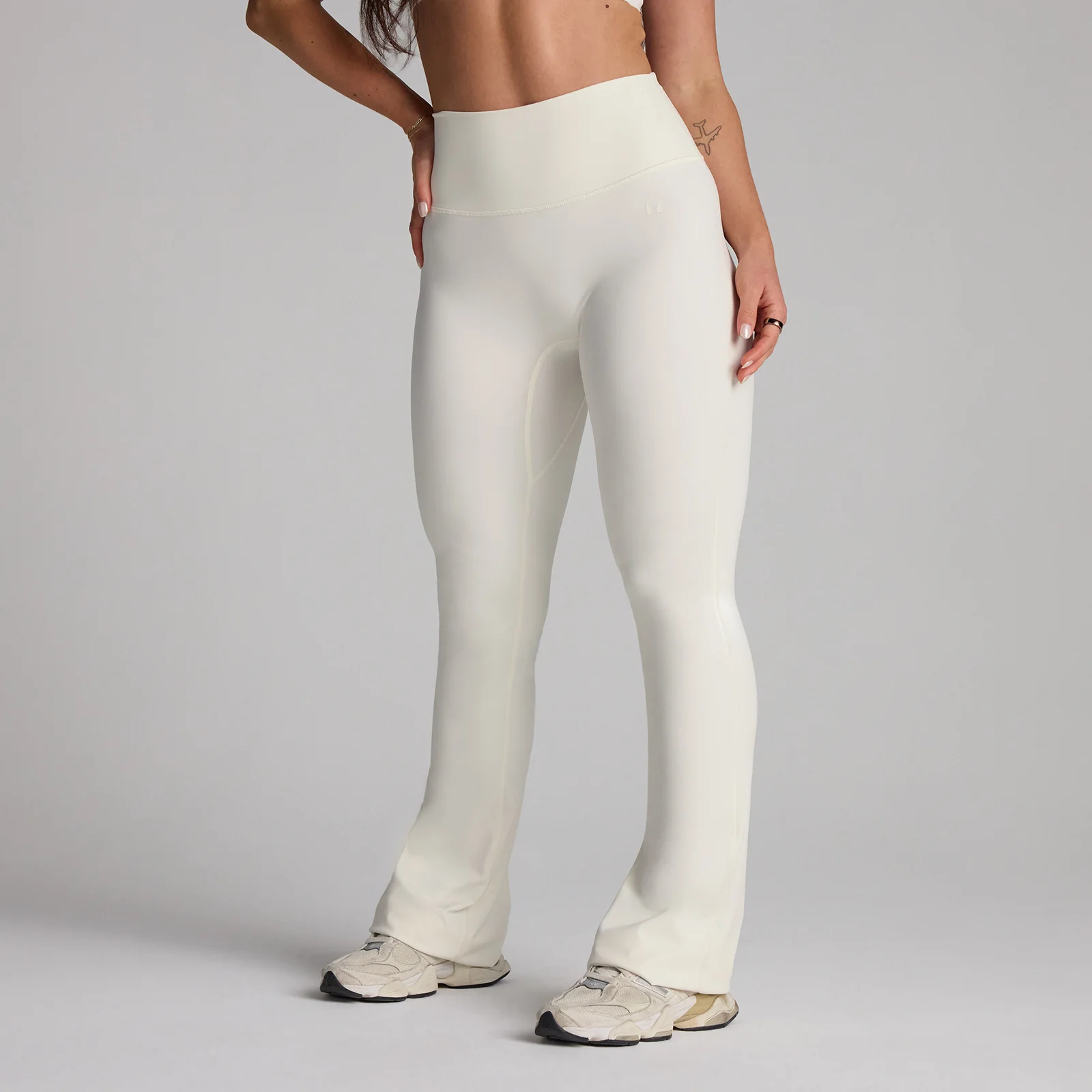 Legging évasé Tempo MP femme - Coconut - MImage1