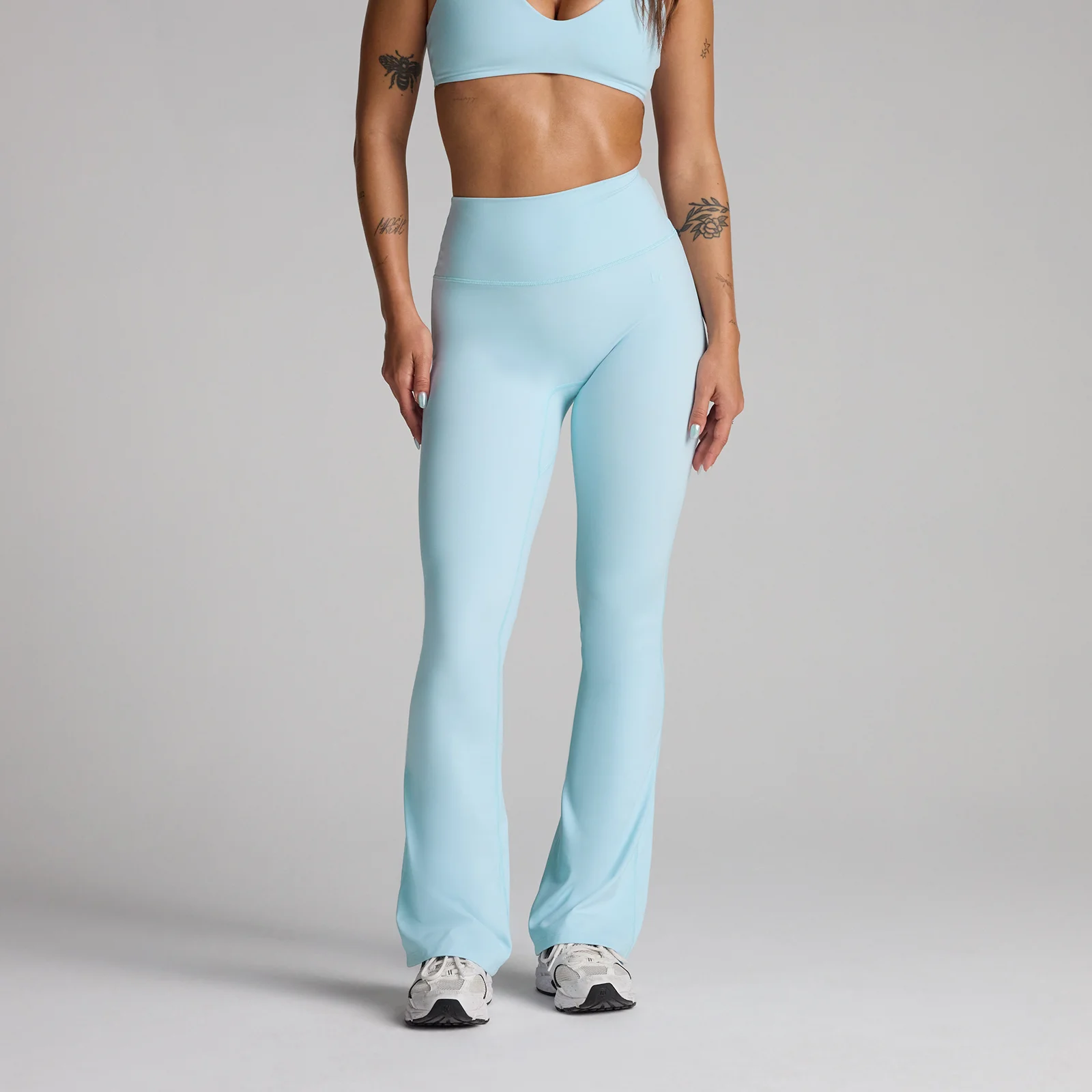 Legging évasé Tempo MP femme - Bleu ciel - MImage1