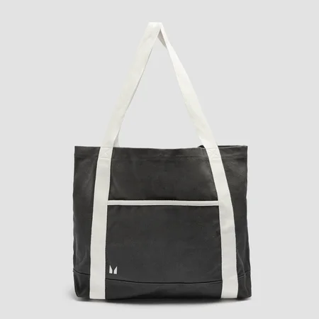 Sac cabas en toile MP Contrast - Gris nuit