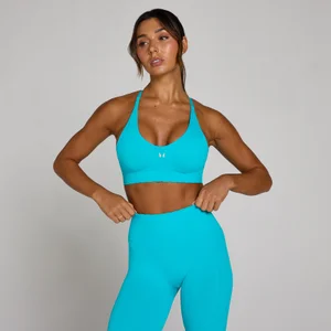 Brassière de sport Ultra Seamless Tempo MP femme - Bleu électrique - Size XS