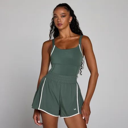 Combinaison plissée Velocity MP femme - Vert nuage