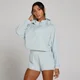 Veste tissée 1/4 zip Tempo Ultra MP femme - Aura bleue