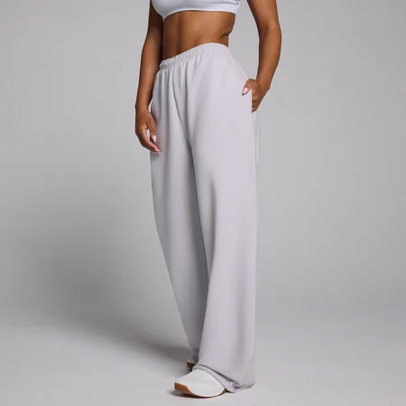 Jogging jambe droite Lifestyle MP femme - Poussière de craie