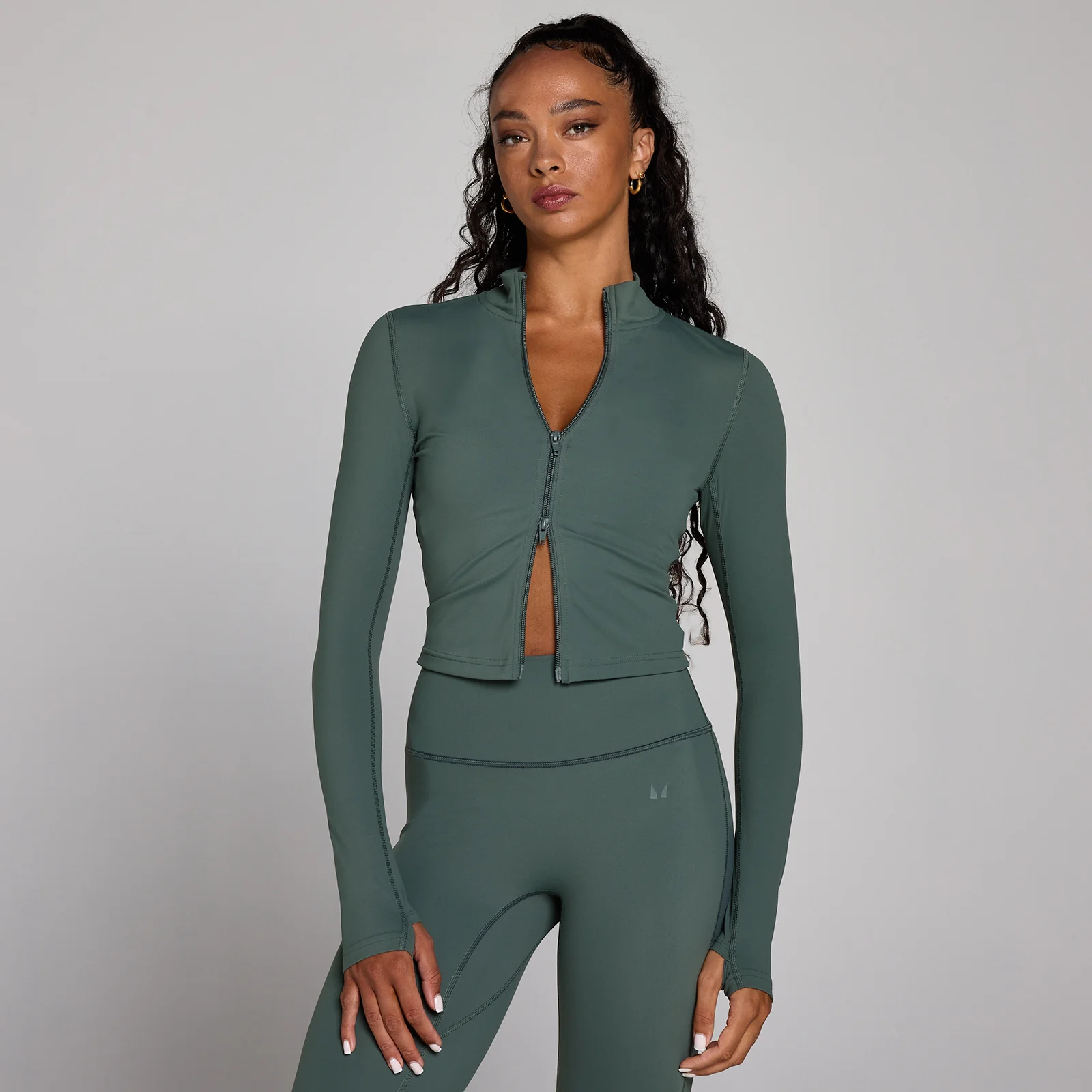 Veste courte MP Tempo femme - Vert nuageux - MImage1