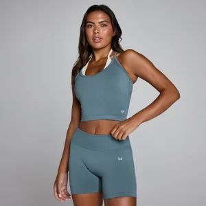 Débardeur superposé sans couture MP femme - Ardoise minuit - Size XS