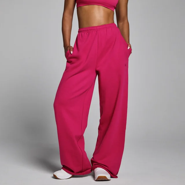 Jogging coupe droite Lifestyle MP femme - Baie intense