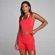 Débardeur superposé sans couture MP femme - Cramoisi