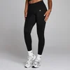Legging sans couture MP Invisible Scrunch femme - Noir délavé