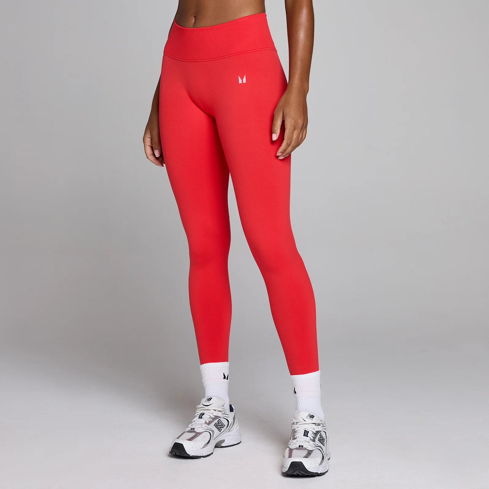 Legging sans couture MP Invisible Scrunch femme - Cramoisi - XSImage1