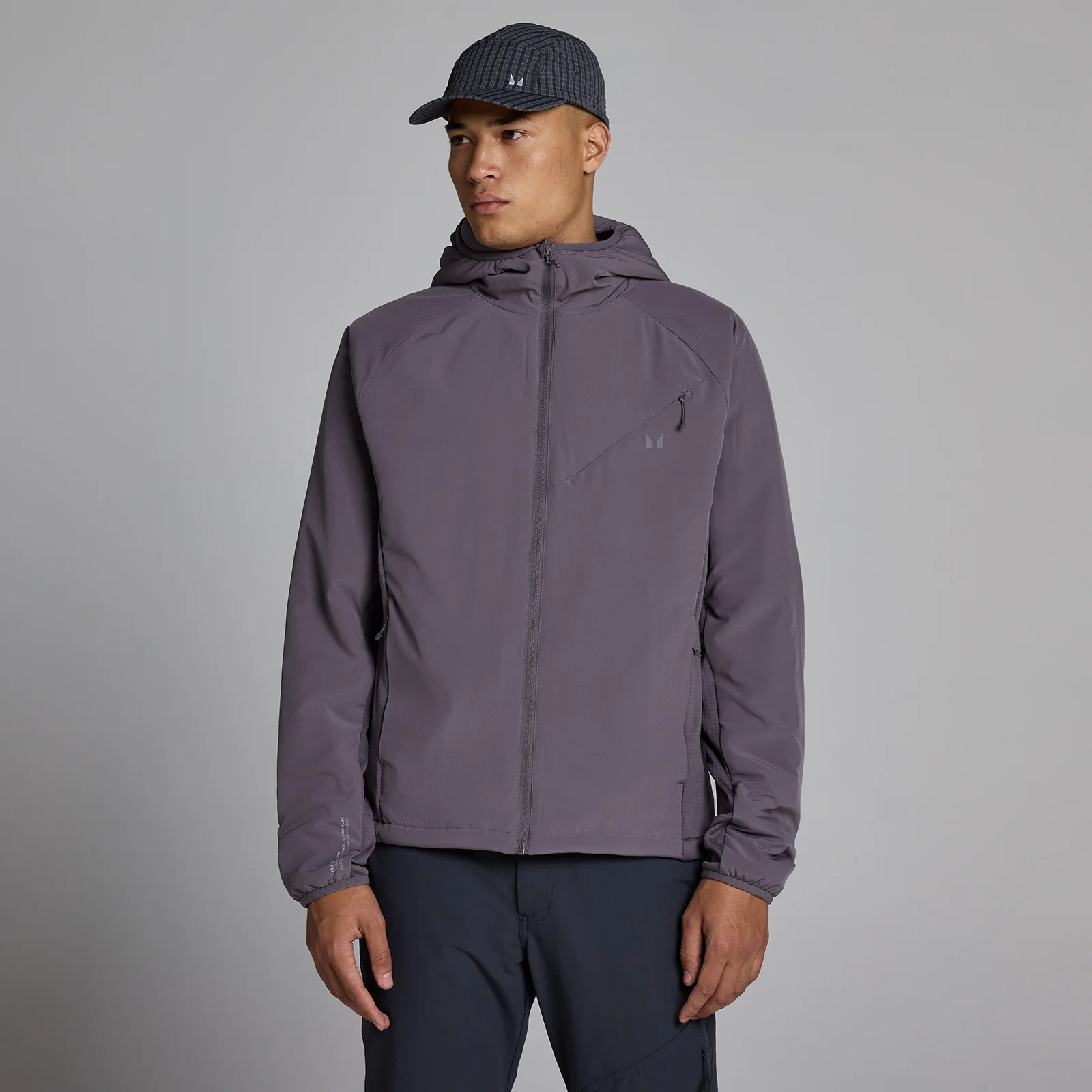 Veste hybride isolante MP homme - Gris chiné foncé - MImage1