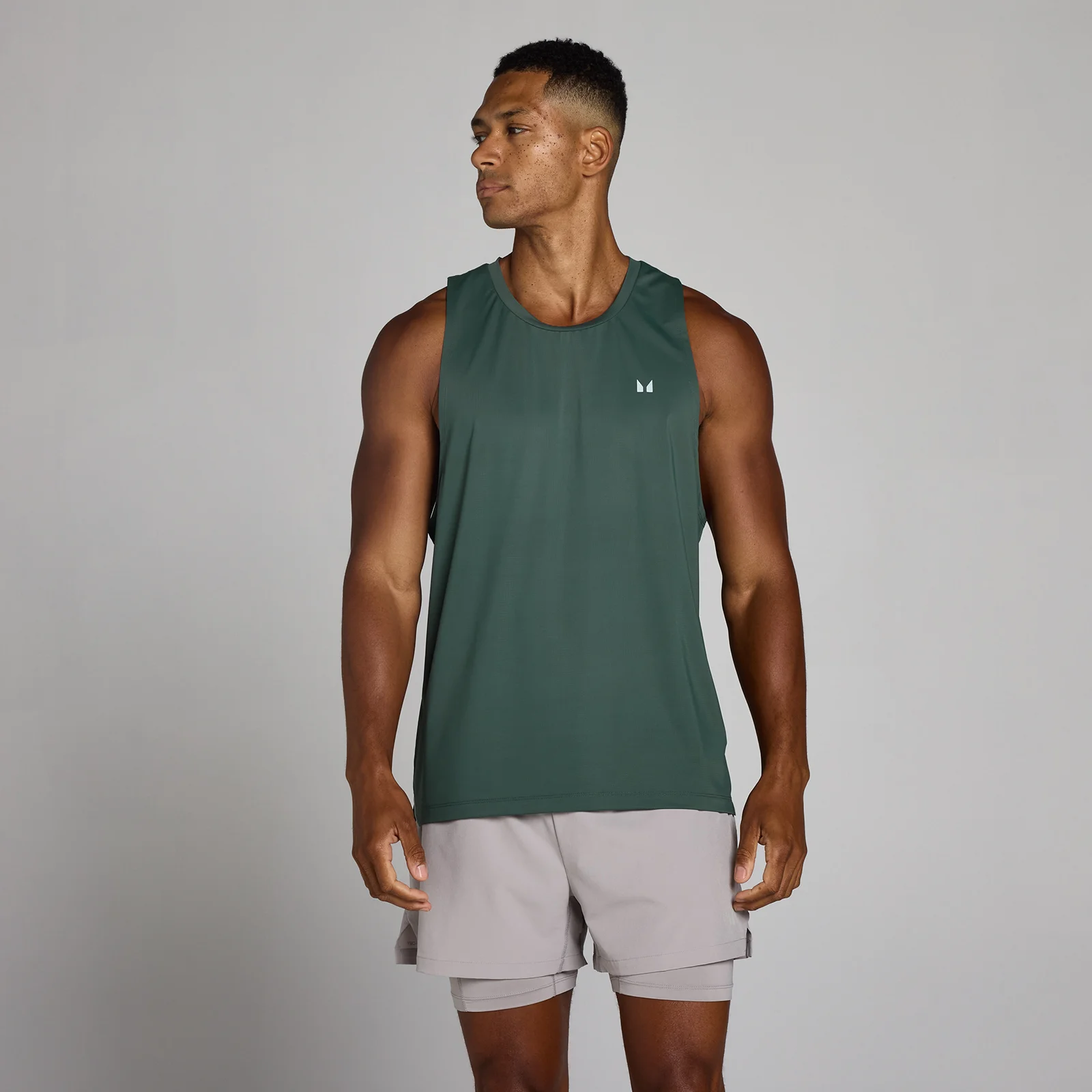 MP Men's Velocity Ultra Tank - Cloudy Green - MImage1