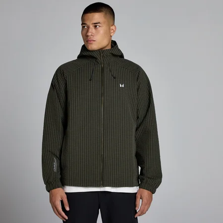 Veste coupe-vent ripstop MP homme - Olive délavé
