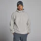 Sweat à capuche 1/4 zip molleton MP homme - Gris soutenu