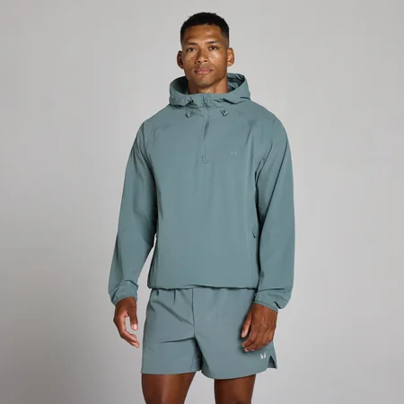Veste d'entraînement tissée Ultra 1/4 zip MP homme - Bleu futur