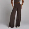 Pantalon large Tempo MP femme tall - Cacao