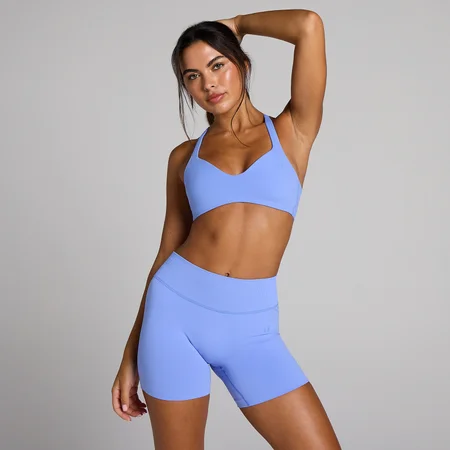 Brassière de sport MP Tempo Twist Back femme - Bleuet