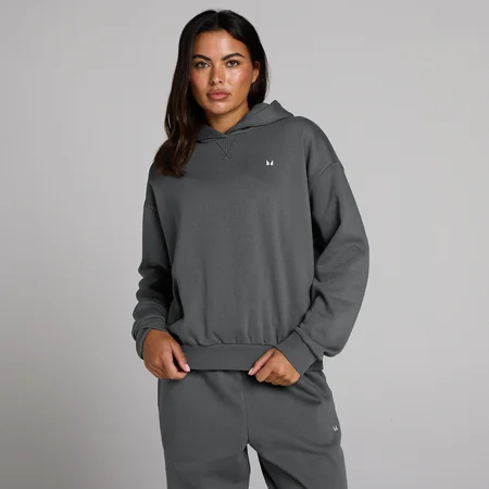 Hoodie oversize Basics MP femme - Gris foncé