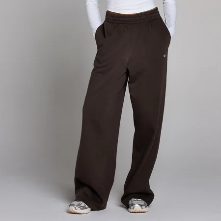 Jogging coupe droite Basics MP tall femme - Cacao
