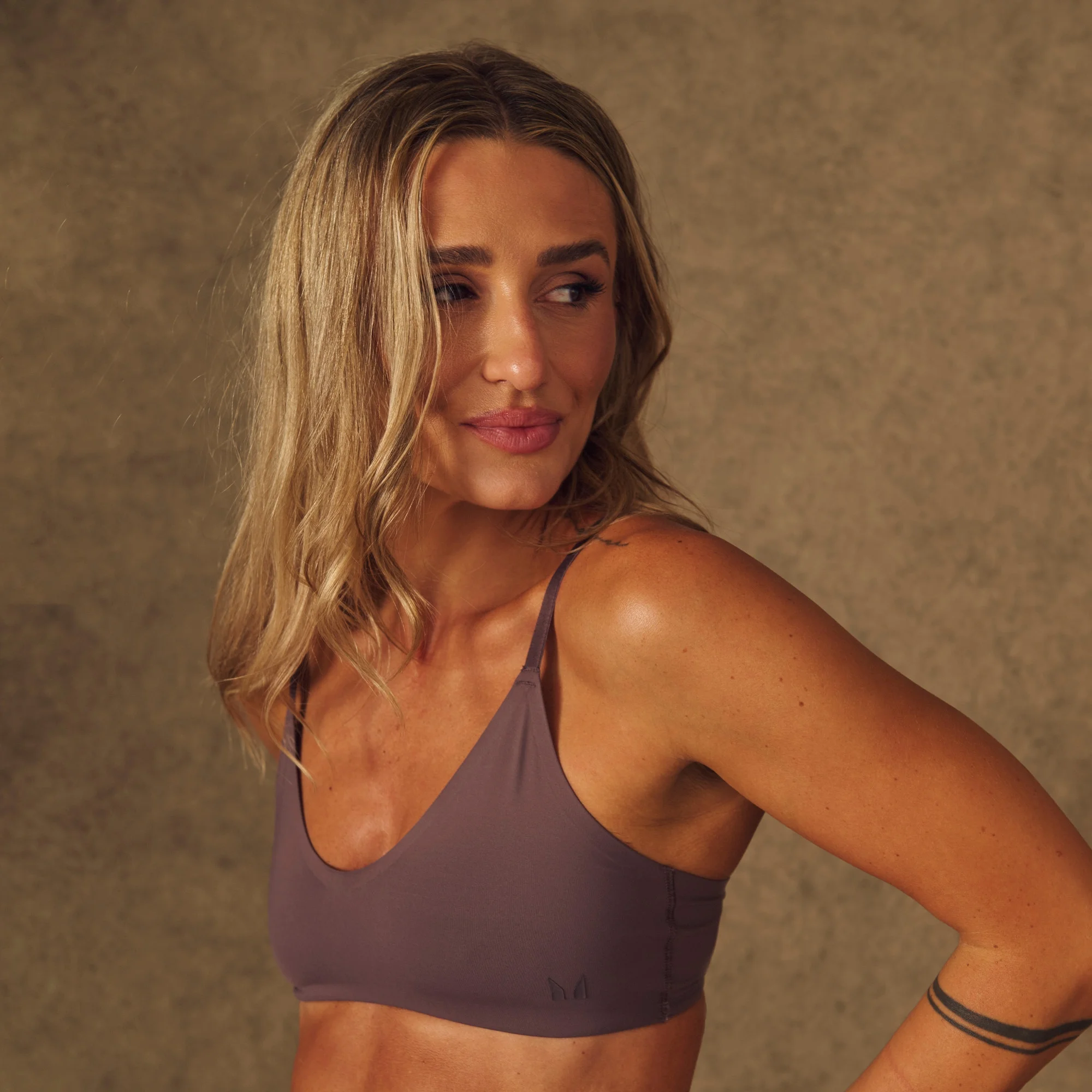 Brassière sans marques MP X Tatiana femme - Moka - SImage1