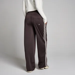 Jogging jambe droite tricot MP femme - Cacao/Vanille - Size M