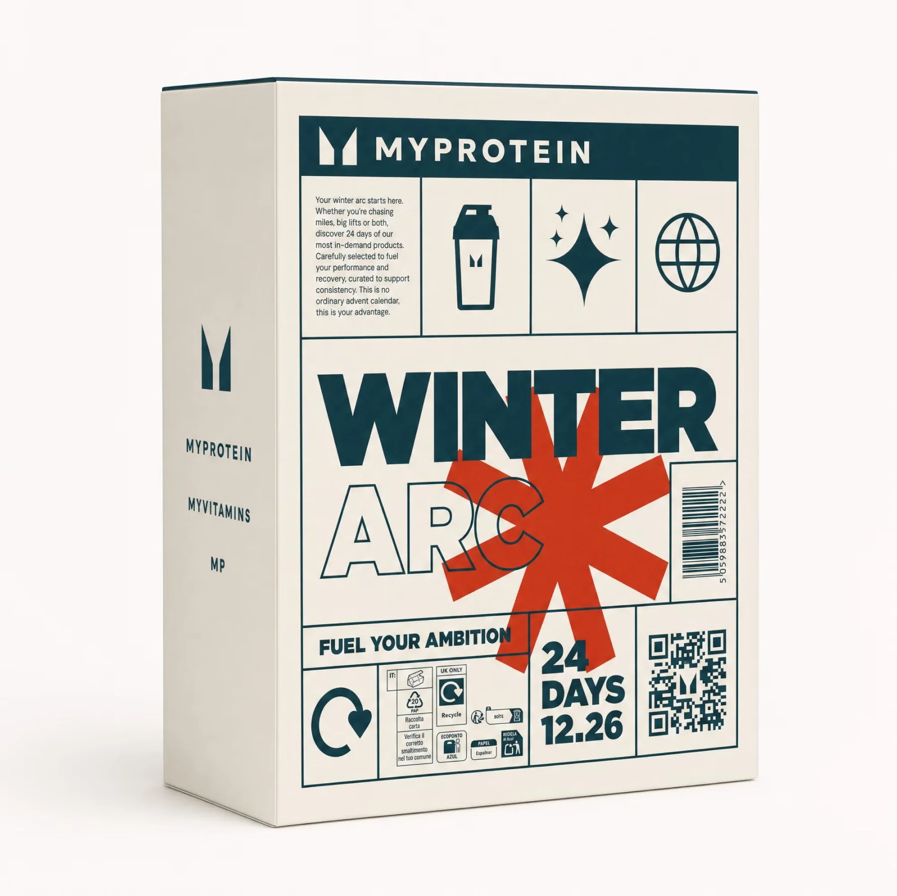 Calendrier de l'Avent Myprotein 2026Image1