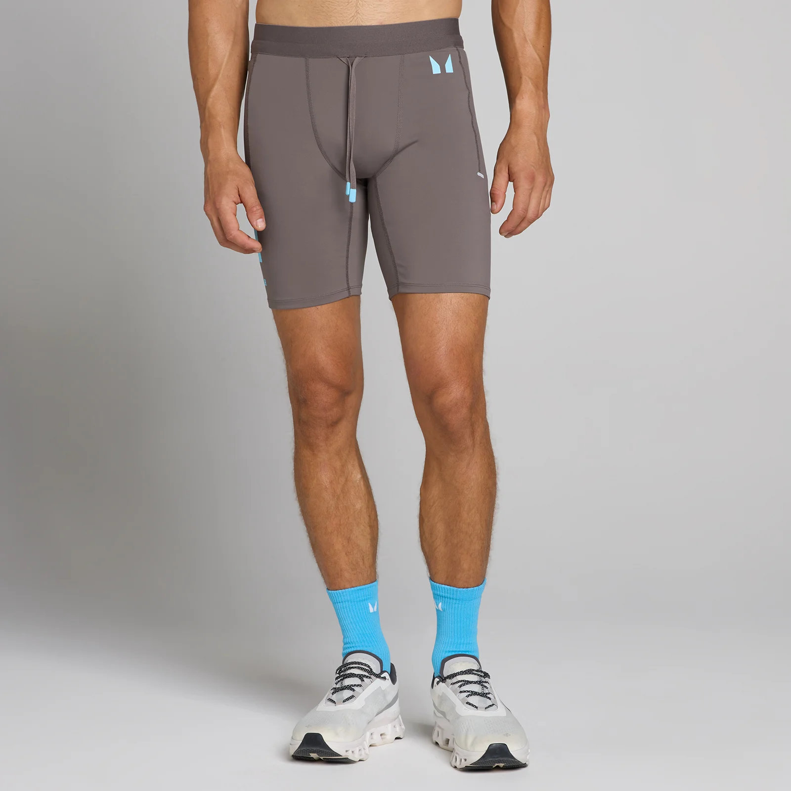 Cuissard mi-long Hybrid MP homme - Gris cendré - XSImage1