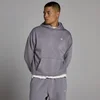 Sweat à capuche oversize MP Rest Day homme - Gris chiné foncé