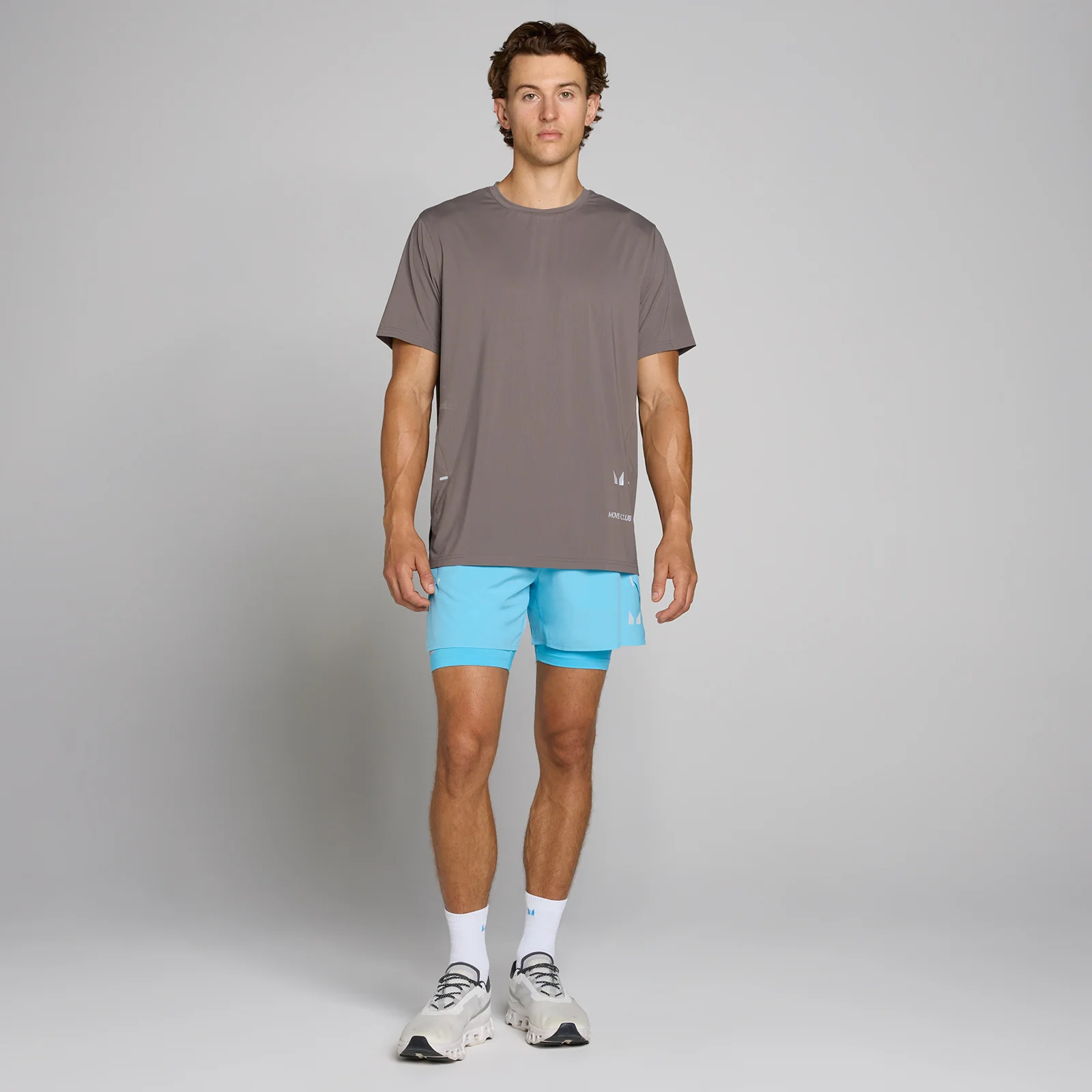 T-shirt mesh hybride MP homme - Gris cendre - XSImage3