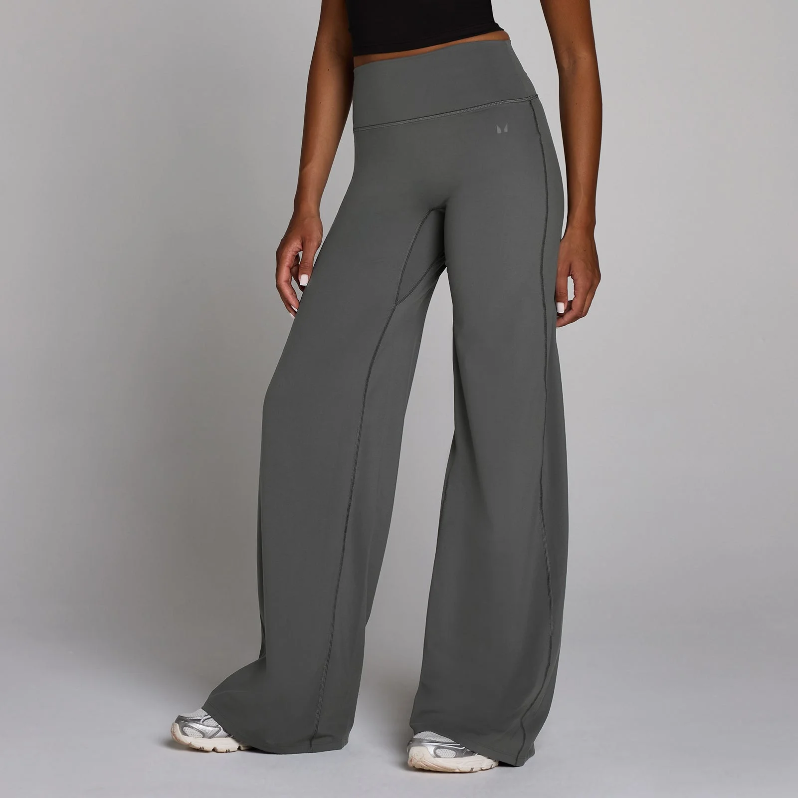 Legging petite jambe large Tempo MP femme - Gris foncé - SImage1