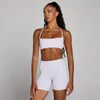Brassière de sport MP Training femme dos ouvert - Poussière de craie