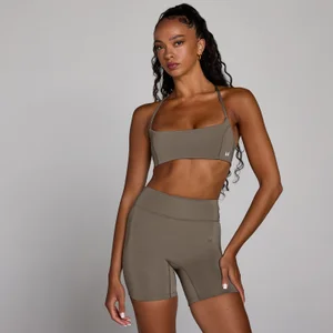 Brassière de sport MP Training femme dos ouvert - Expresso - Size XS