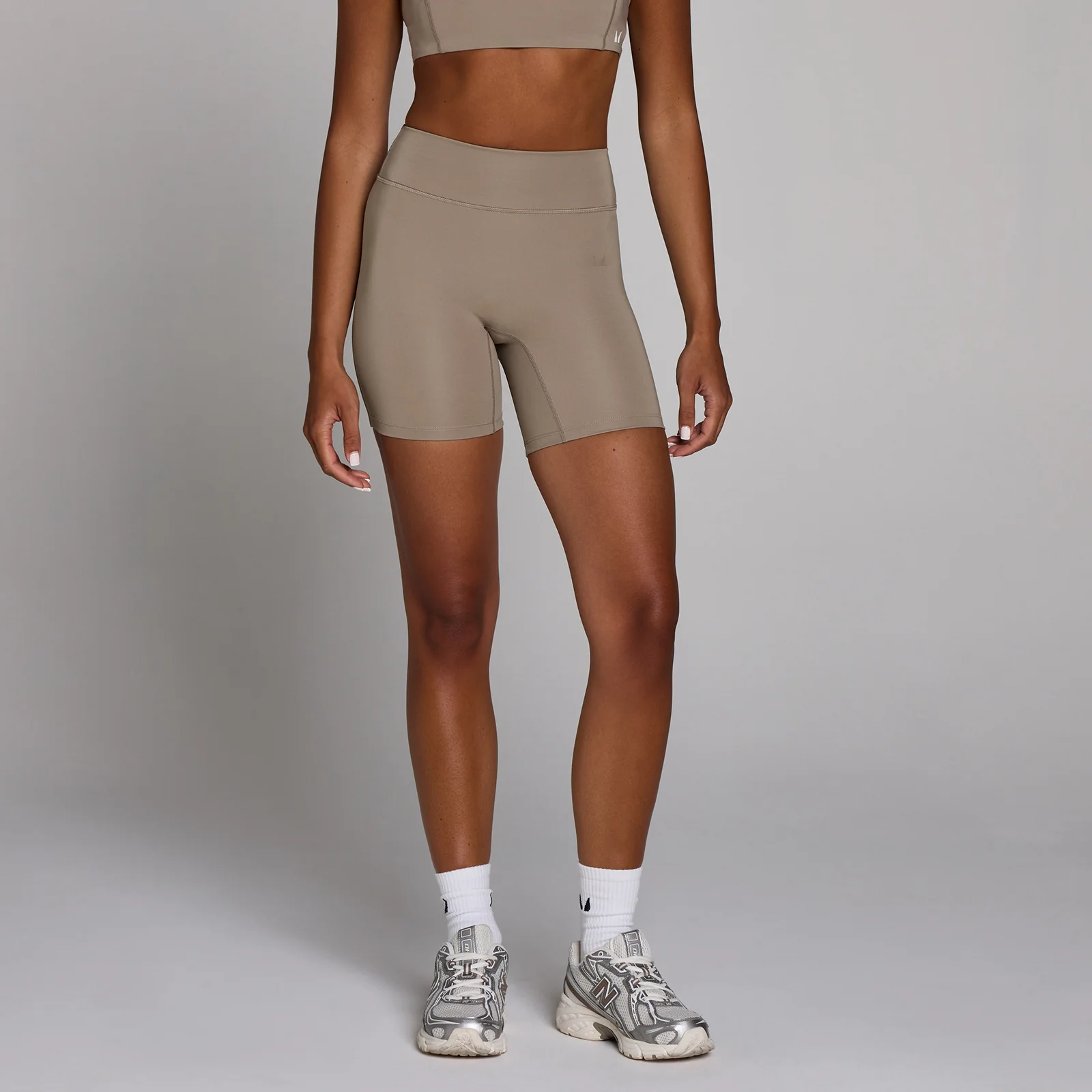 Short d'entraînement MP femme - Taupe clair - XSImage1